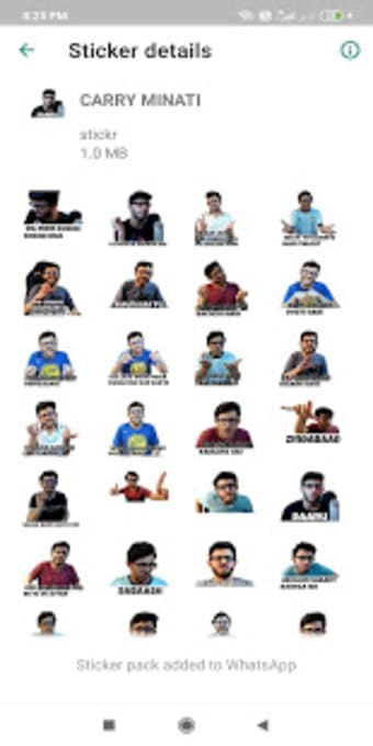 STICKR: All in one Hindi WA Stickers1