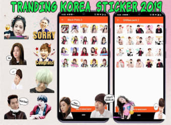 Korean Sticker KPop WASticker for WhatsApp0