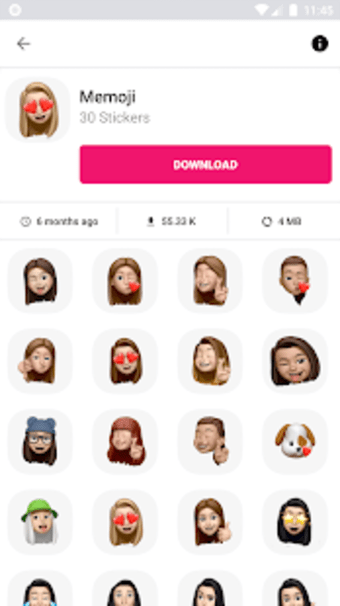 3D Emojis Stickers For WhatsApp - WAStickerApps0