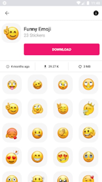 3D Emojis Stickers For WhatsApp - WAStickerApps3