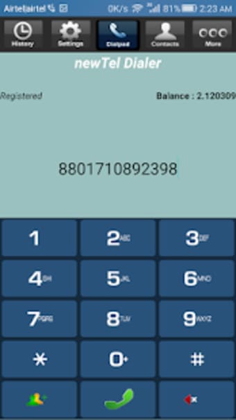 newTel Dialer0