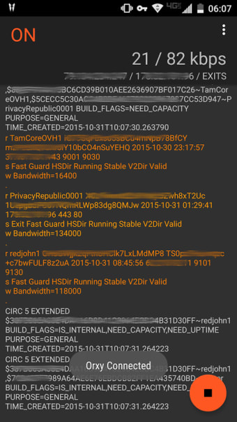 Orxy: Tor Proxy1