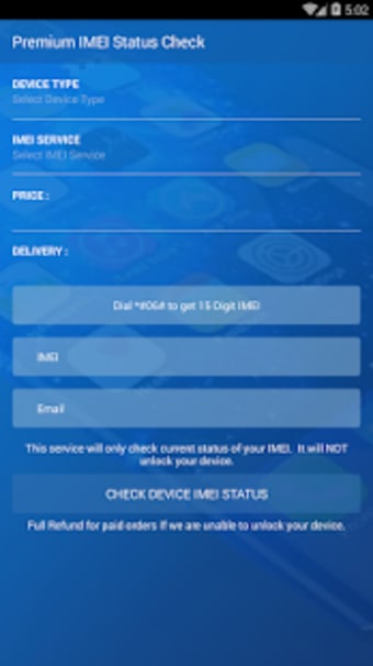 Free IMEI Status Check Report0