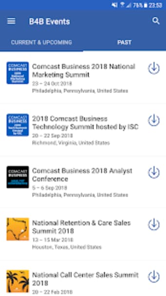 Comcast Business Events0