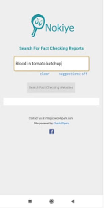 Fake News Search Engine - Fight Fake News - Nokiye2