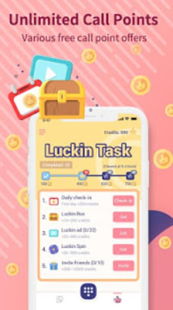 LuckinCall for India - Free Call && Phone Call0