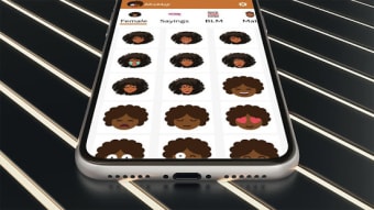 BlackMoji : Your Black and Brown Stickers nd Emoji2