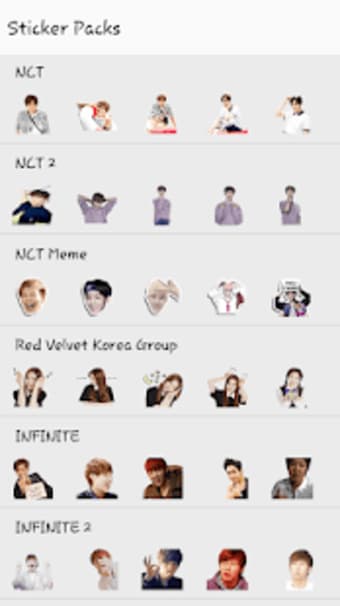 WAStickerApps Korean Idol Sticker for WhatsApp1