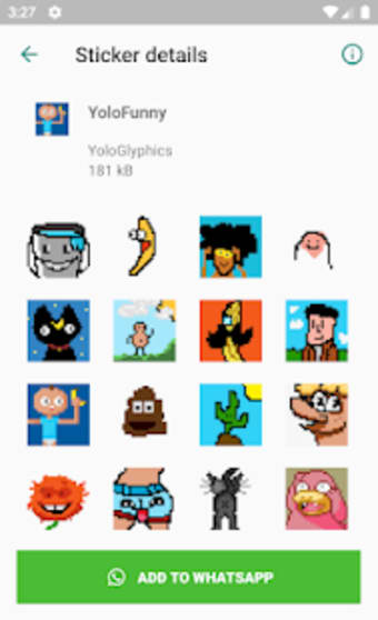 Yolo Stickers for WhatsApp - WAStickerApps0