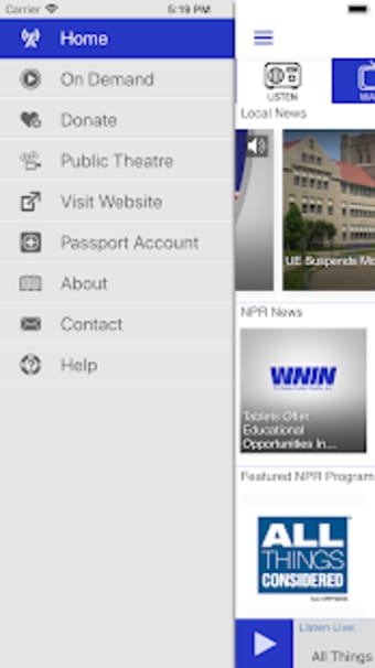 WNIN Public Media App0