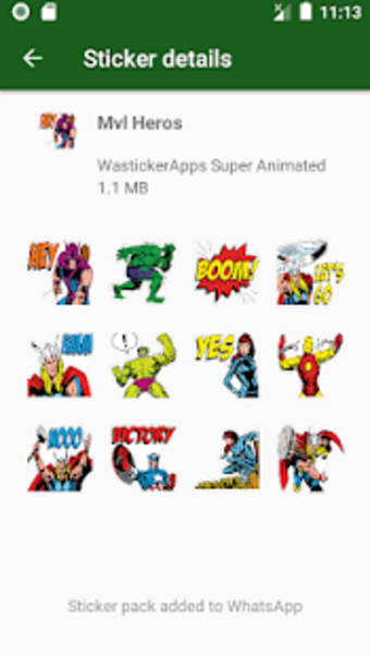 New Super Heroes Stickers (WAStickerApps)2