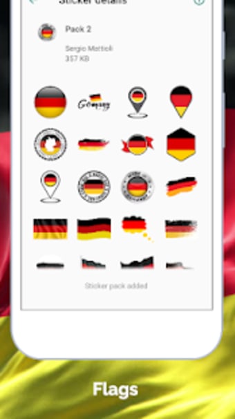 Stickers of Germany for WhatsApp (WAStickerApps)3