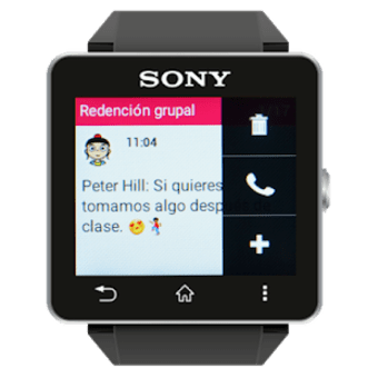 WhatsUp for Sony Smartwatch23