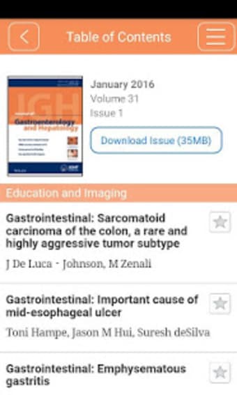 Jnl Gastroenterology & Hepatol0