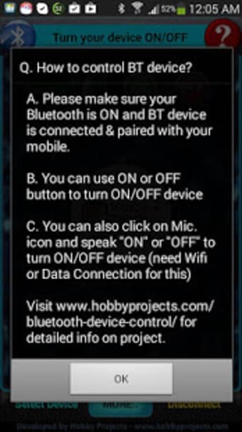 Bluetooth Relay ON/OFF Project0