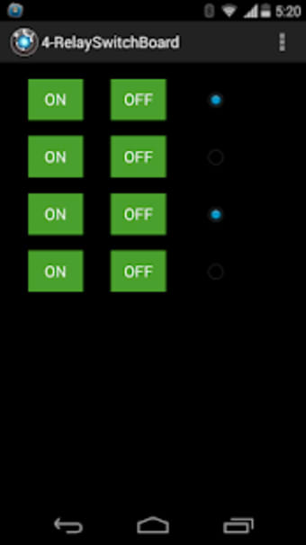 Bluetooth 4 Relay Switch Board1