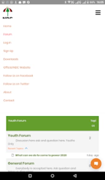 Atiwa East NDC Forum App2