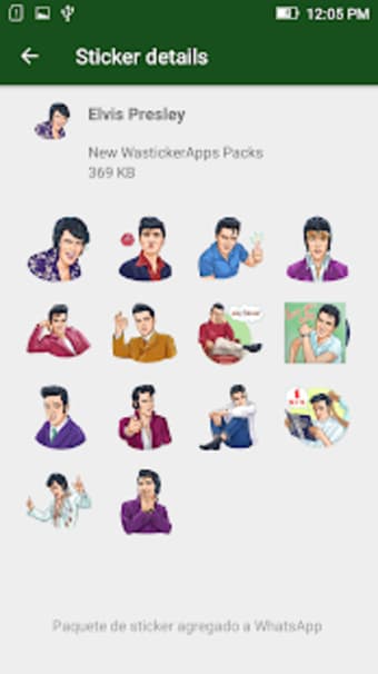 New Stickers of Singers WAstickerapps Memes0