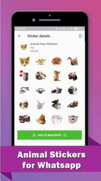 WAStickerApps - Animal Stickers for Whatsapp3