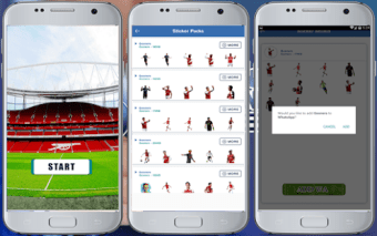 Gooners WAStickerApps Football2