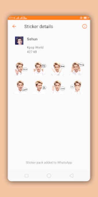 EXO Stickers for Whatsapp1