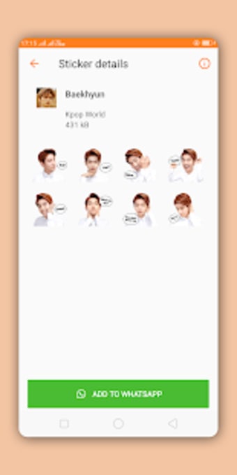 EXO Stickers for Whatsapp3