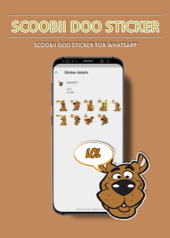 Scoobii Dog Sticker1