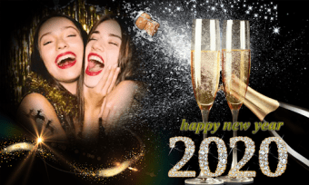 Happy New Year Photo Frame 20201