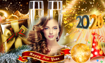 New Year photo Frame 20201