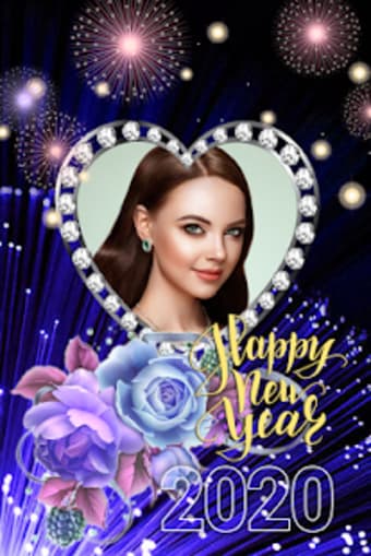 Happy New Year Photo Frame 20201