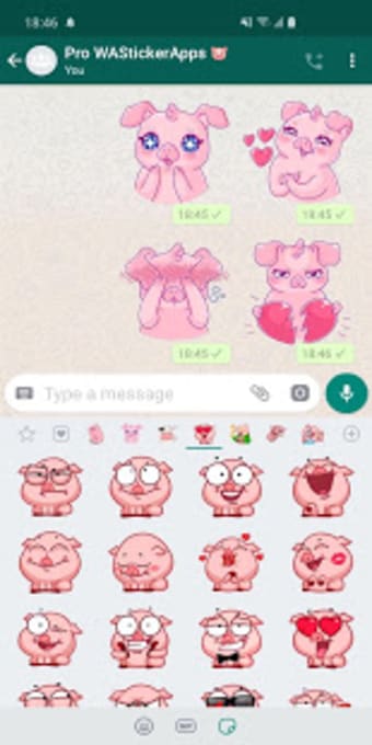 Pigs Stickers Packs WAStickerApps2