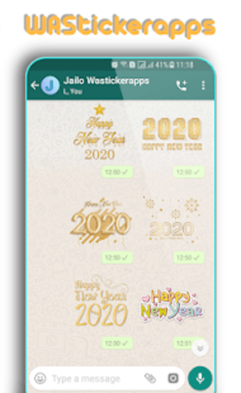 WAStickerApps: Happy New Year 2020 Stickers0