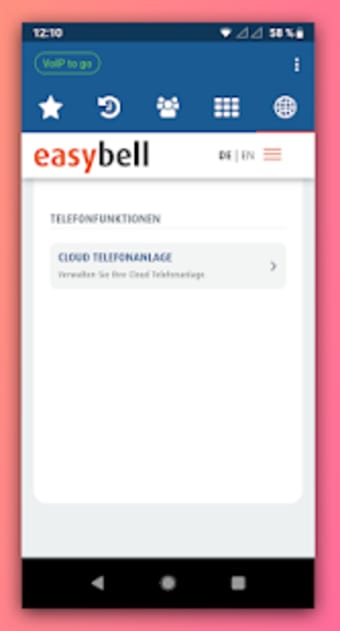 easybell  VoIP to go0