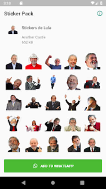 Stickers do Lula - WAStickerApps1