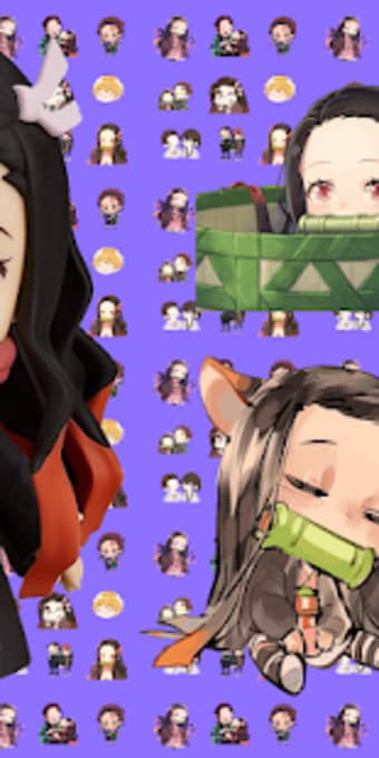 Nezuko WA Stickers1