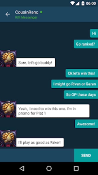 Rift Messenger - LoL Chat2