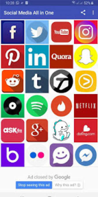 All Social Media and Social Networks in One App3