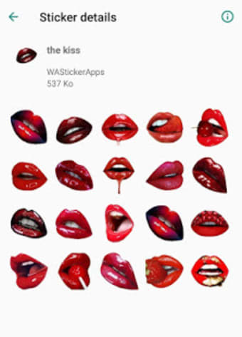 WAStickerApps - The Kiss Stickers Collection1