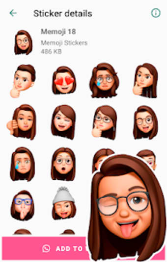 Memoji Apple Stickers - WAStickersApp1