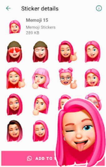 Memoji Apple Stickers - WAStickersApp2