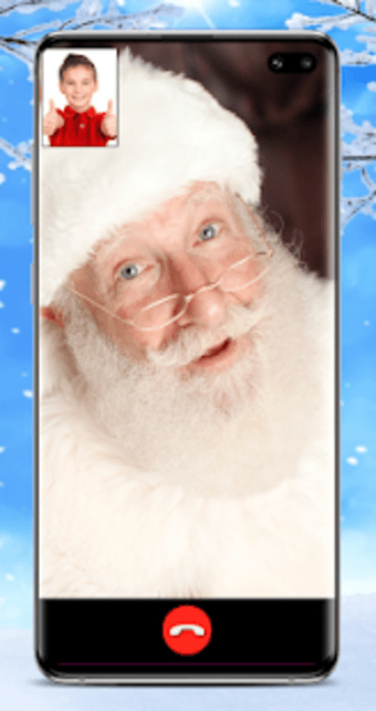 Talk with Santa Claus on video call (prank)0