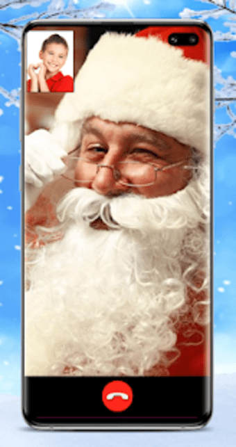 Talk with Santa Claus on video call (prank)1