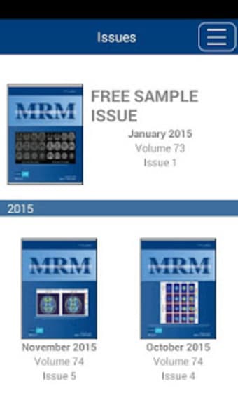 Magnetic Resonance in Medicine0