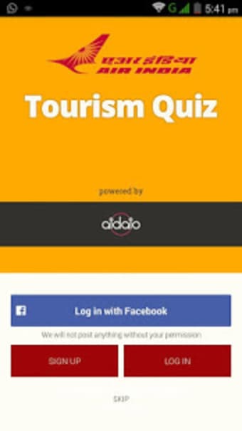 Air India Tourism Quiz1