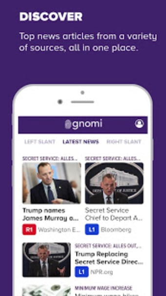 gnomi: View Both Sides of Top News Headlines0