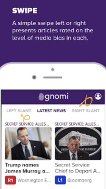 gnomi: View Both Sides of Top News Headlines2