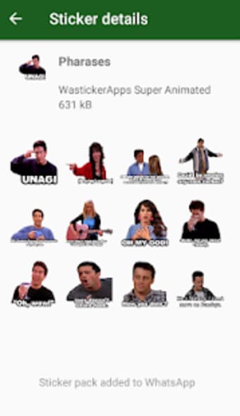 Friends Stickers 2020 (WAStickerApps)1