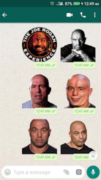 Joe Rogan Stickers - WAStickerApps0