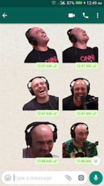 Joe Rogan Stickers - WAStickerApps2