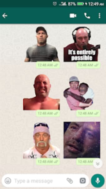 Joe Rogan Stickers - WAStickerApps3